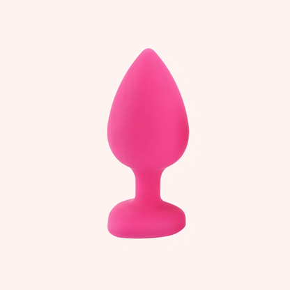 Pink diamond anal plug