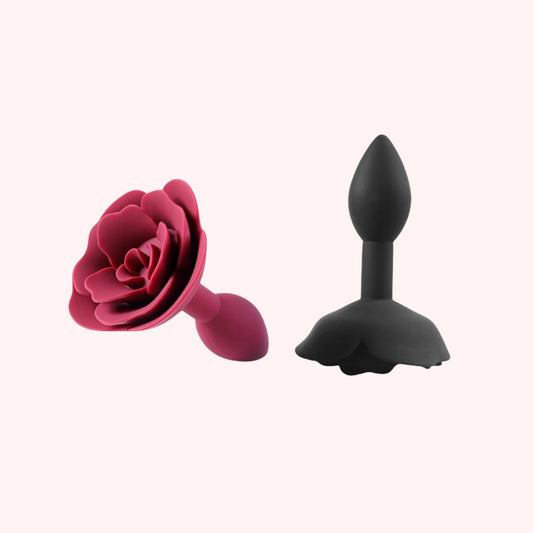 Rose anal plug