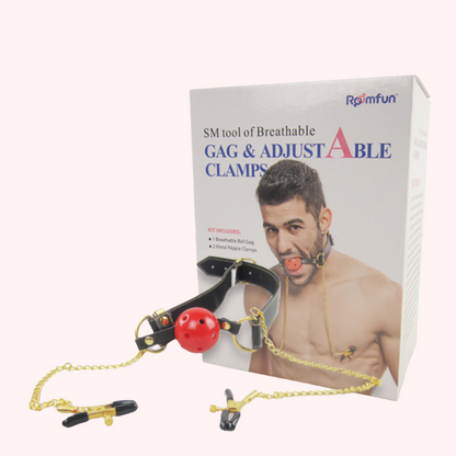 SM tool of Breathable Gag & Adjustable Clamps