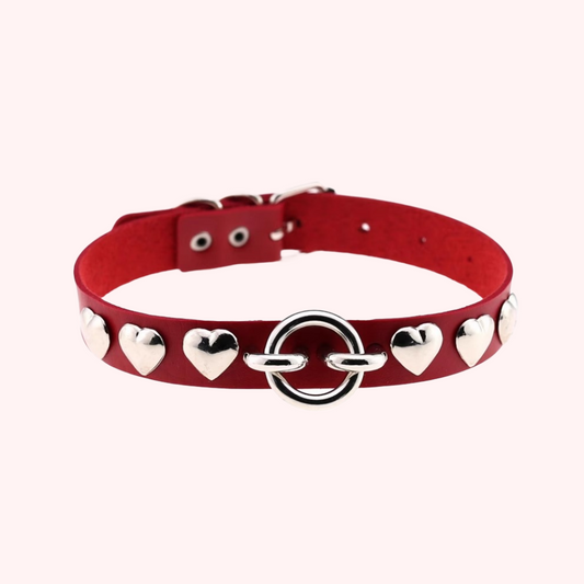 Metal nail collar for love