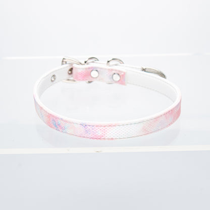 [Fading Petals]  Gradient Pink Sexy Women's collar