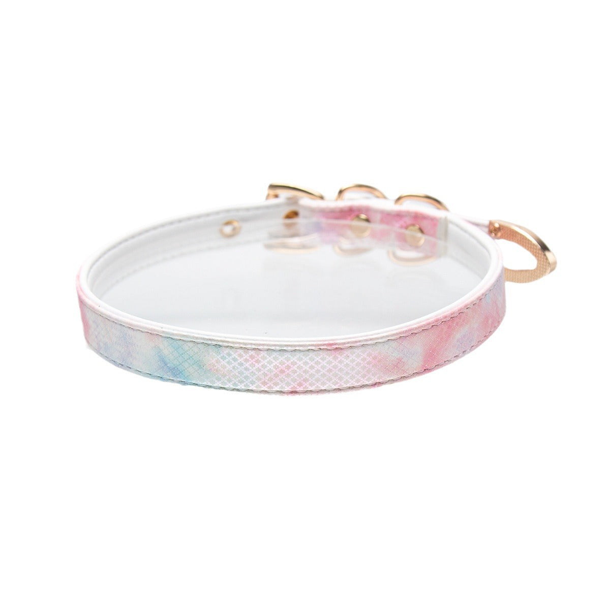 [Fading Petals]  Gradient Pink Sexy Women's collar